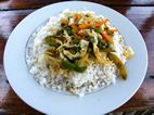 Verduras fritas salteadas, Tembo Canteen