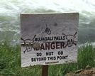 Bujigalli Falls, Peligro
