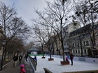 Pista de hielo al aire libre en Plaza Hviezdoslav