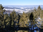Vistas desde la torre del Treetop Canopy Walk en Bachledka