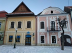 Calle Hradná, centro de Kezmarok