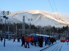 Estación del Tatra Railway en Štrbské Pleso
