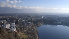 Vistas desde el Castillo de Bled