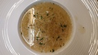 Sopa del día, restaurante Hotel Kristal