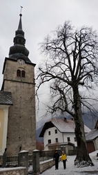 Centro peatonal de Kranjska Gora