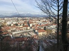 Vistas desde el Castillo de Ljibljana