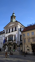 Ayuntamiento de Ljubljana en Mestni trg