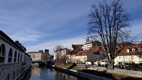 Río Ljubljanica a su paso por el centro de la ciudad