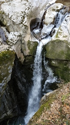 Primera catarata cerca de Kozjak