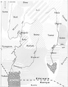 Distribución Etnica en Omo y Mago Valley
