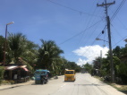 Carretera en la isla de Siquijor