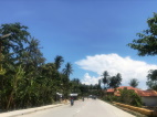 Carretera en la isla de Siquijor