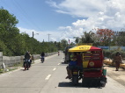 Carretera en la isla de Siquijor