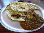 Chicken masala + poratta