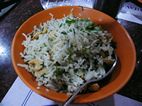 Arroz con anacardos