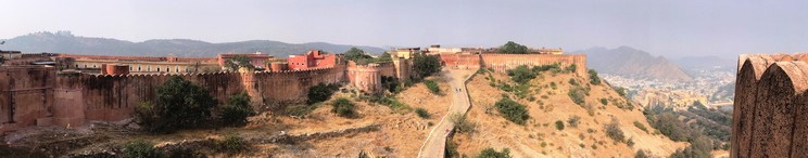 Vistas de Jaipur desde Nahargarh Fort Vistas de Jaipur desde Nahargarh Fort