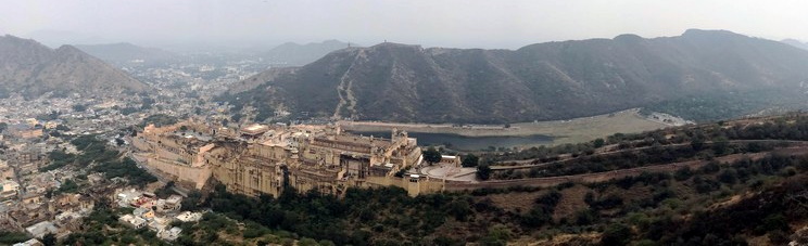 Amber Fort visto desde Nahargarh Fort