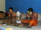 Teatro Mudra, función de Kathakali