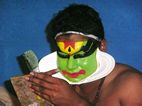Teatro Mudra, función de Kathakali