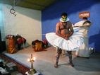 Teatro Mudra, función de Kathakali