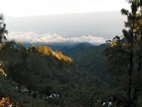 Vistas durante la ascensión al volcan Ijen