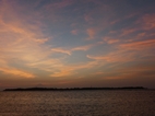 Atardecer en la costa oeste de Gili Air