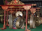 Gamelan en el Teatro de marionetas del Museo Sonobudoyo