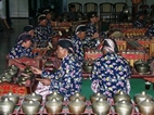 Gamelan en el Teatro de marionetas del Museo Sonobudoyo