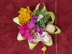 Ofrenda en Jangkrik Homestay, Ubud