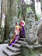 Boda en Monkey Forest