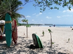 Surf en la playa de Kuta