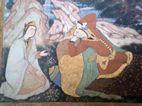 Frescos murales en el Palacio Kakh e Chehel Sotun