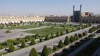 Vista de la plaza Naqsh-e Jahan desde el Palacio Kakh e Ali Qopu