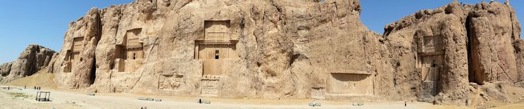 Vista panorámica de Naqsh e Rostam