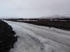 Las carreteras secundarias estan heladas y es imposible circular por ellas