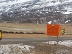 Aviso de carretra sin servicio de emergencias