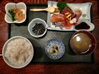 Teishoku en el Mercado Omicho, Kanazawa