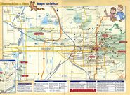 Nara - Mapa turístico