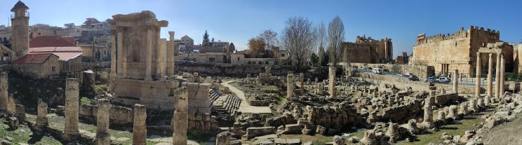 Templo de Venus, Baalbek Templo de Venus, Baalbek