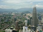Vistas desde Seri Angkasa Rest. en KL Tower