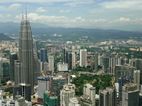 Vistas desde Seri Angkasa Rest. en KL Tower