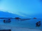 Atardecer en Scuba Junkie Mabul Resort