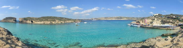 Blue Lagoon, isla de Comino Blue Lagoon, isla de Comino