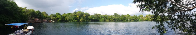 Cenote negro, Laguna Bacalar