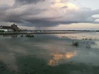 Atardecer en Café Laguna de Bacalar