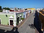 Vista desde las murallas de las calles del centro histórico