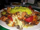 Nachos con carne