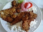 Pollo empanizado