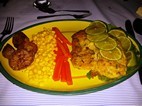 Tilipa con verduras
