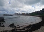 Playa zona oriental de la isla